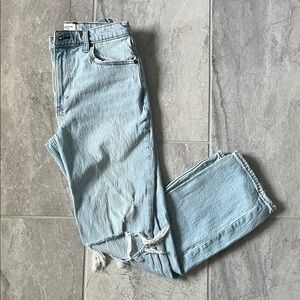 Abercrombie & Fitch Light Blue Straight Leg Jeans